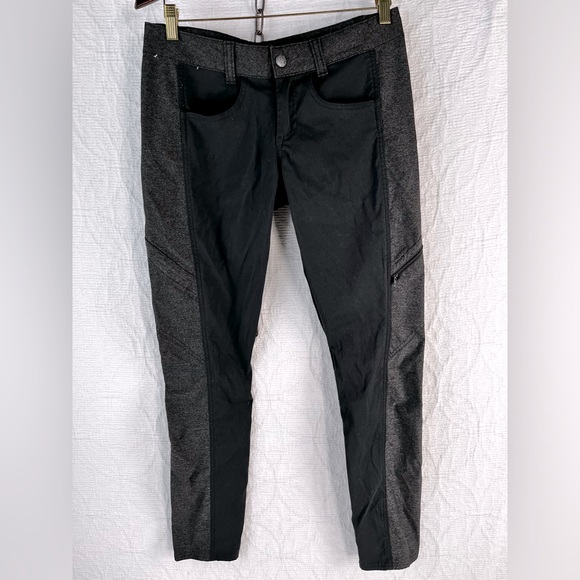 Prana Two Tone Pants Womens 8 Skinny Riding Jodhpur looking pants, not actually - Picture 16 of 16